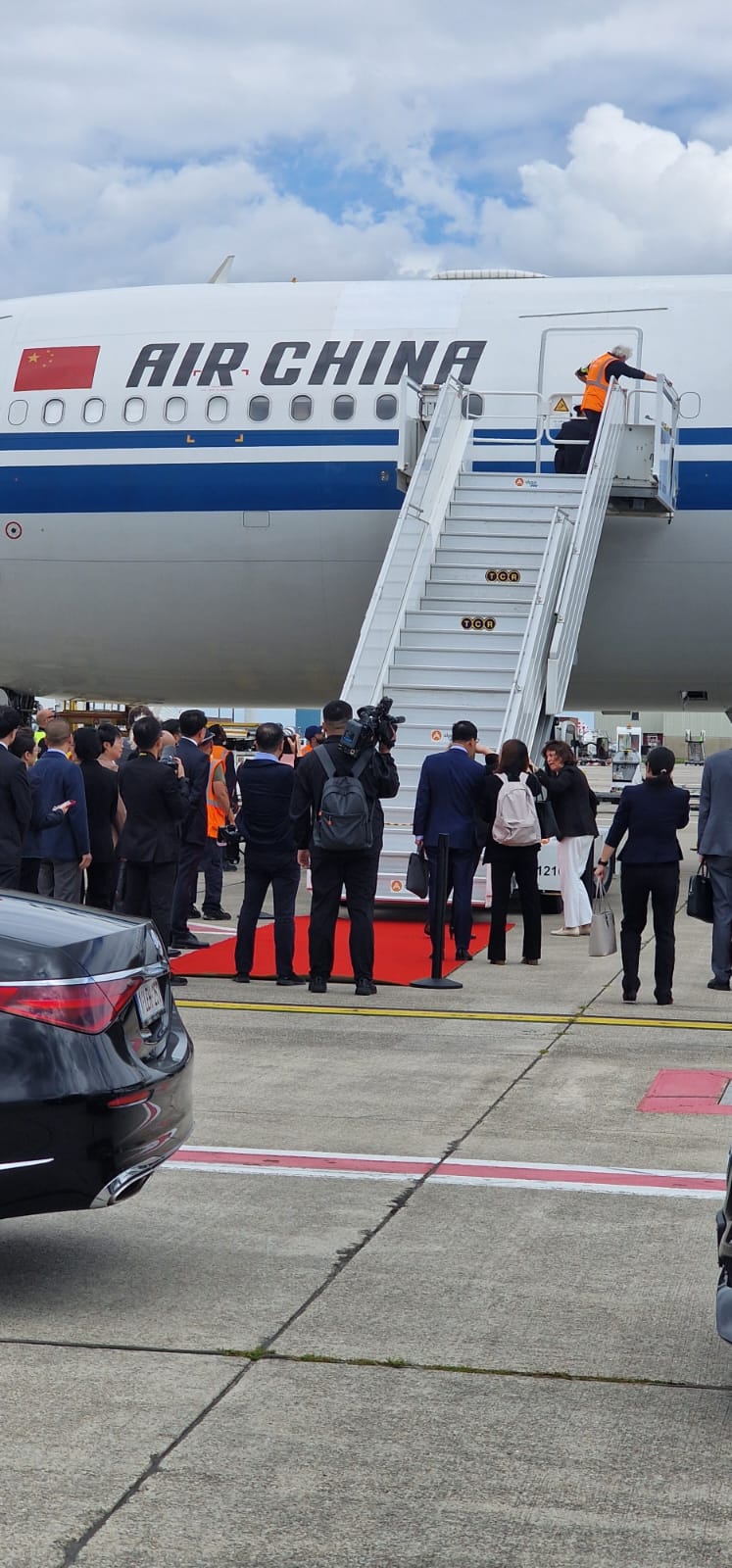 Accueil président de la chine